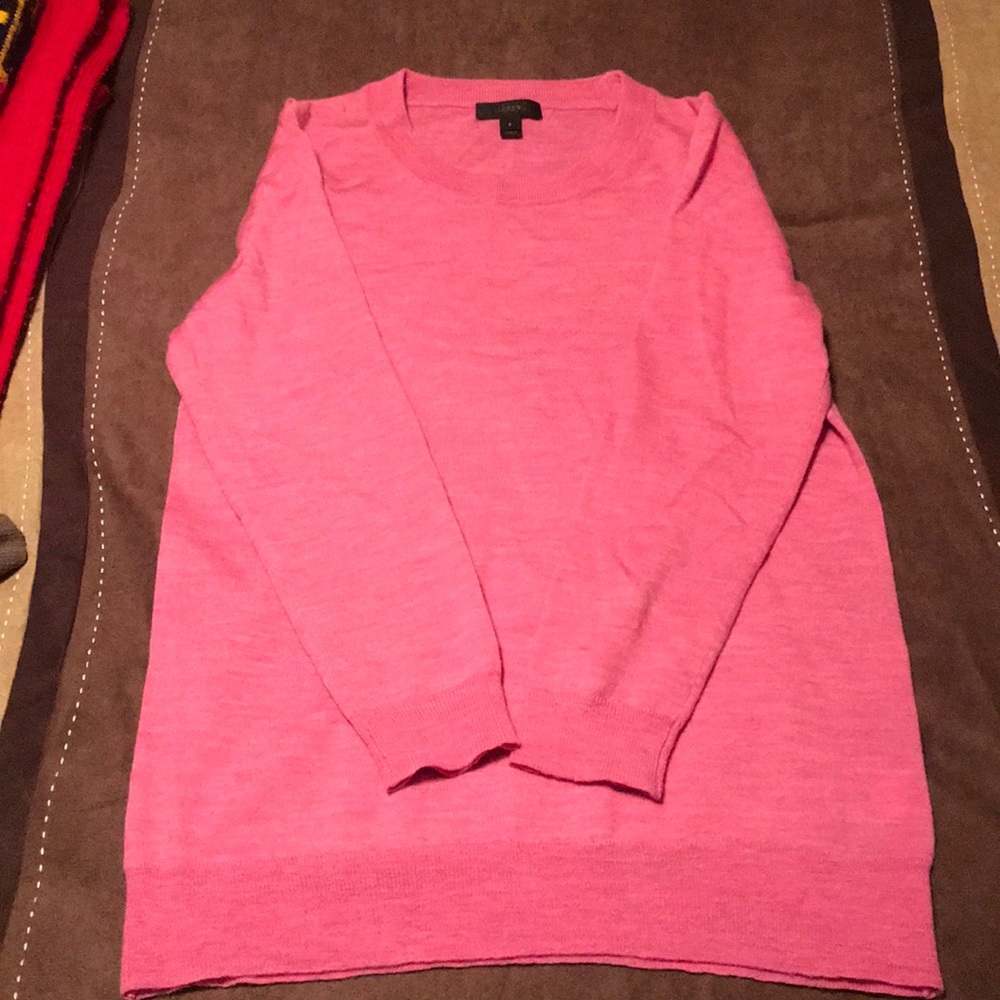 J. CREW pink sweater